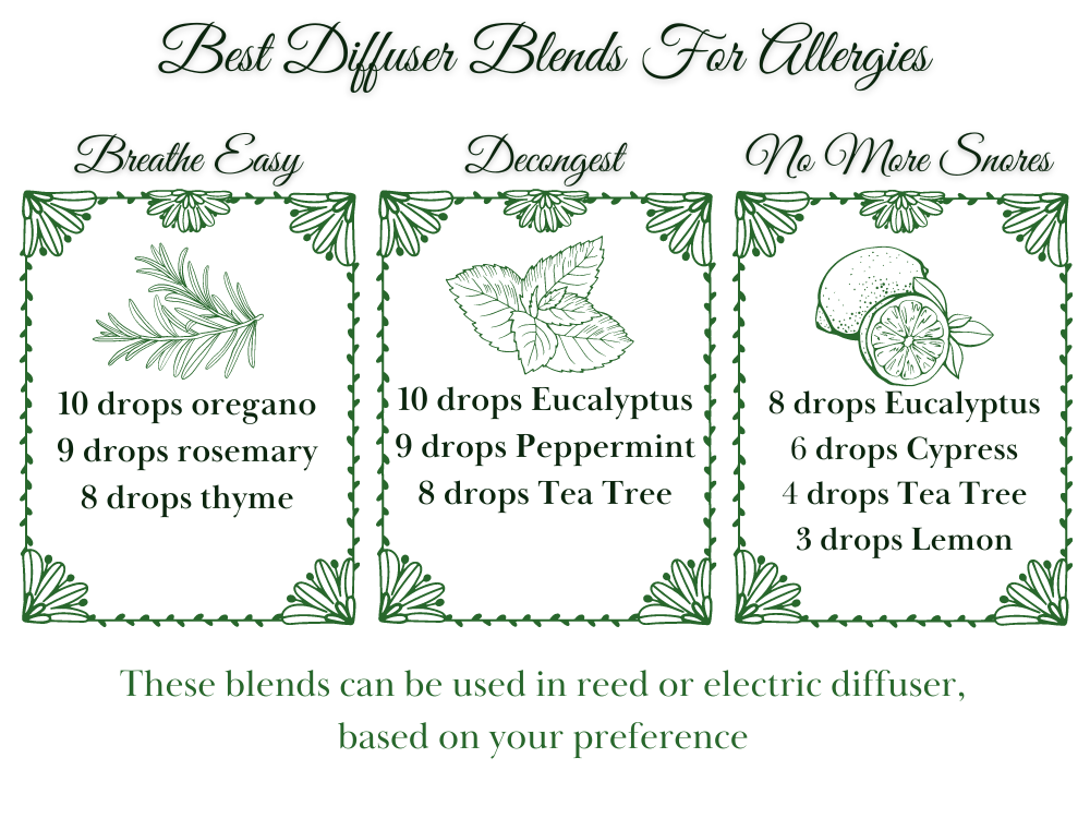 Best Diffuser Blends For Allergies